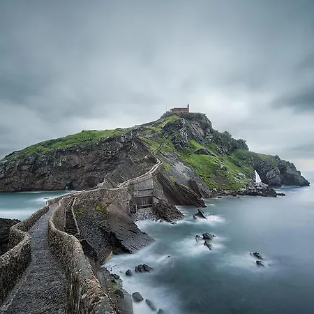Apto Izaro -parking Gratis, Reformado- Gaztelugatxe Y Gastronomia -familias Y Pareja Apartmán
